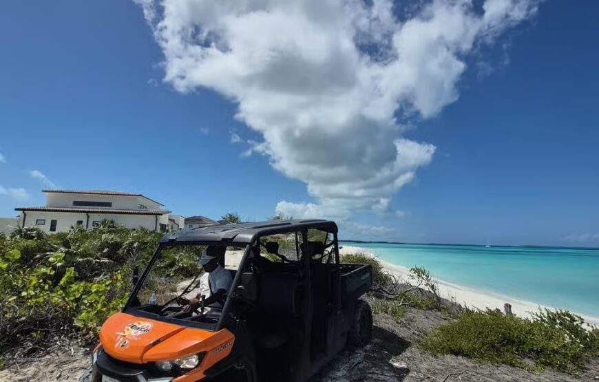 Exuma, Bahamas: 6-Seater Buggy Rental with Bluetooth speaker