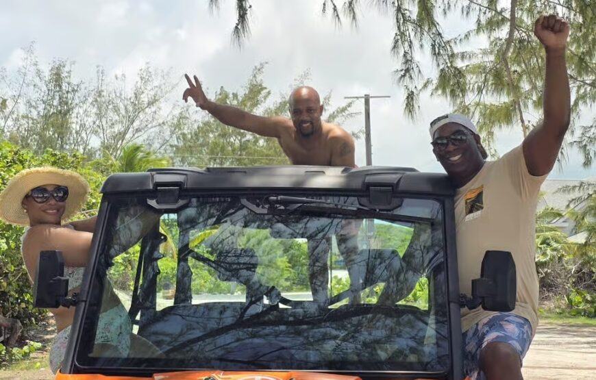 Exuma, Bahamas: 6-Seater Buggy Rental with Bluetooth speaker