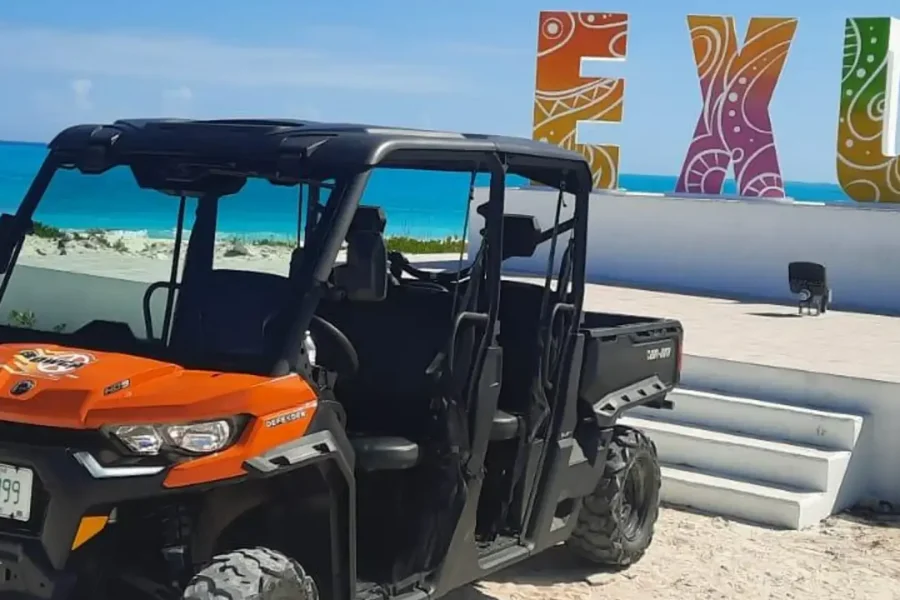 Exuma, Bahamas: 6-Seater Buggy Rental with Bluetooth speaker